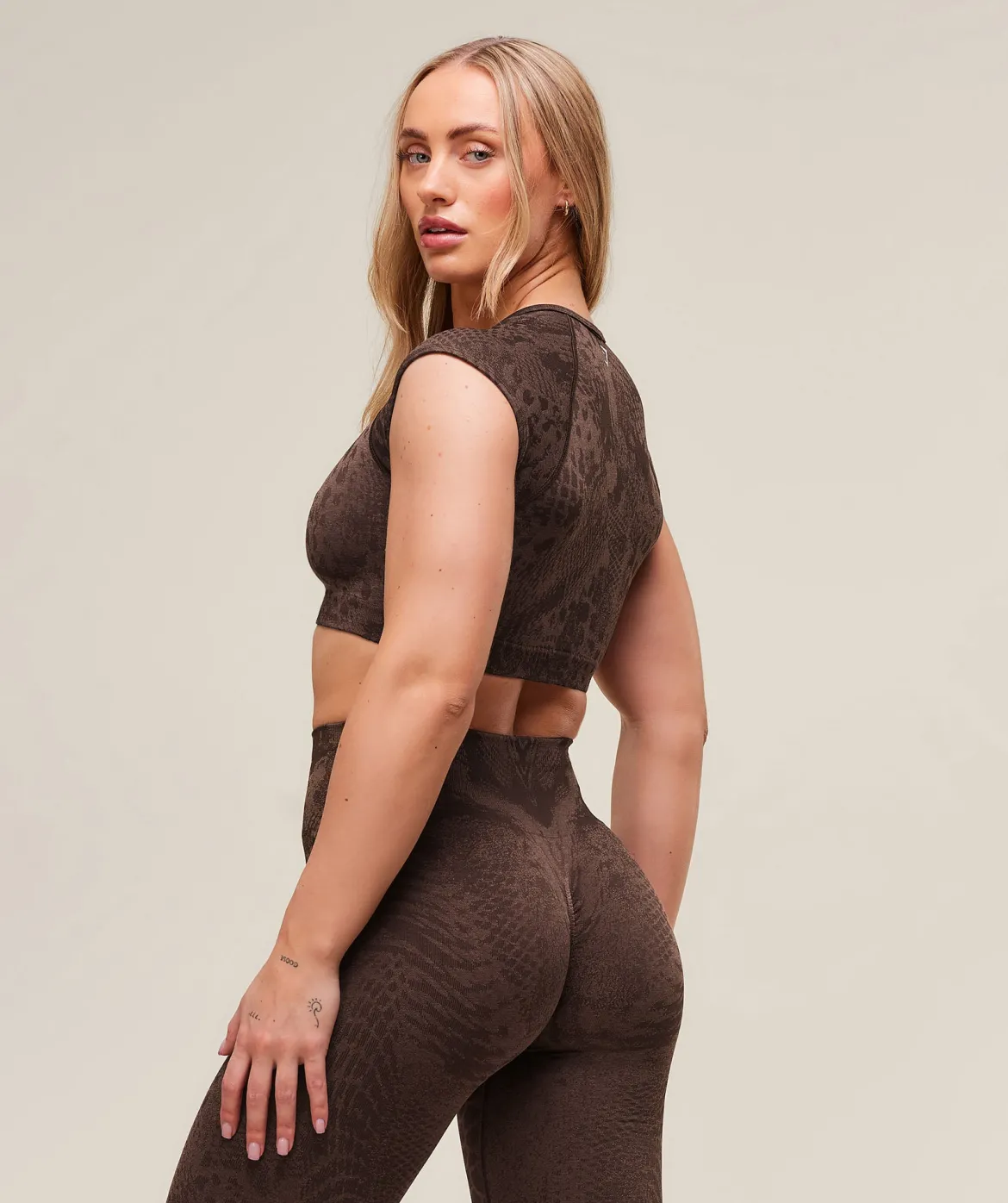 Adapt Animal X Whitney Seamless Crop Top