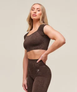 Adapt Animal X Whitney Seamless Crop Top