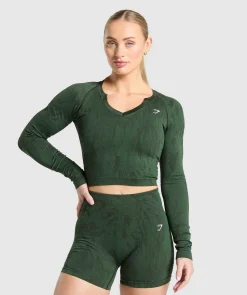 Adapt Camo Seamless Long Sleeve Top