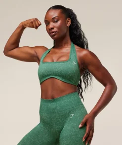 Adapt Fleck x Whitney Halterneck Sports Bra