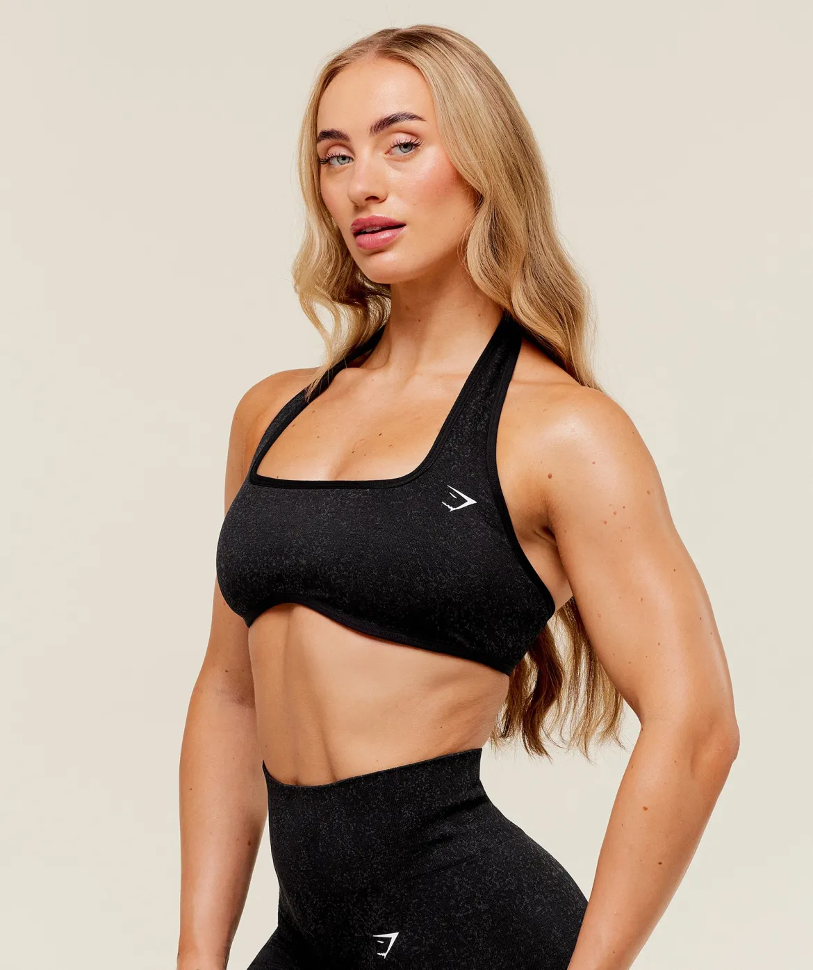 Adapt Fleck x Whitney Halterneck Sports Bra