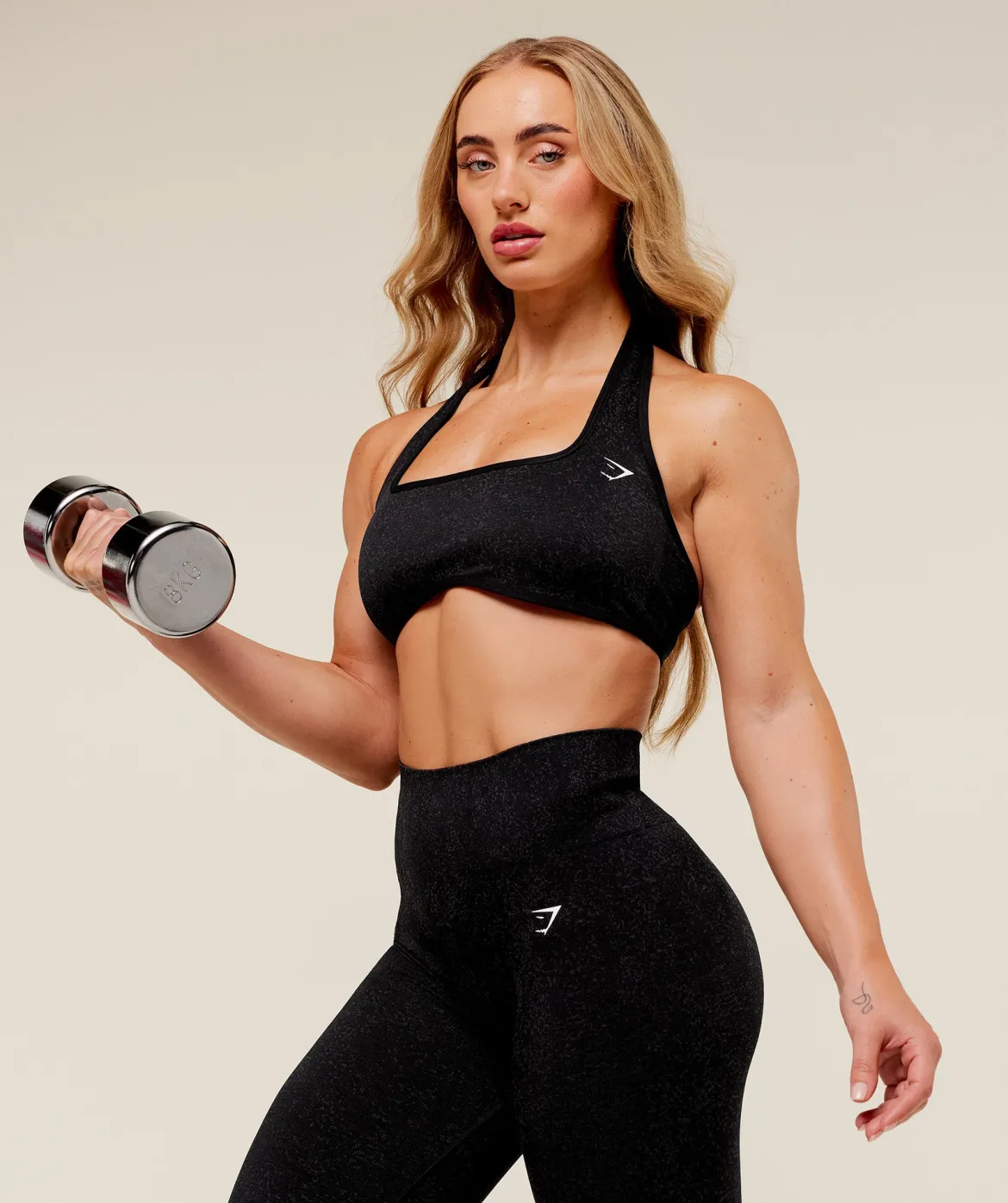 Adapt Fleck x Whitney Halterneck Sports Bra
