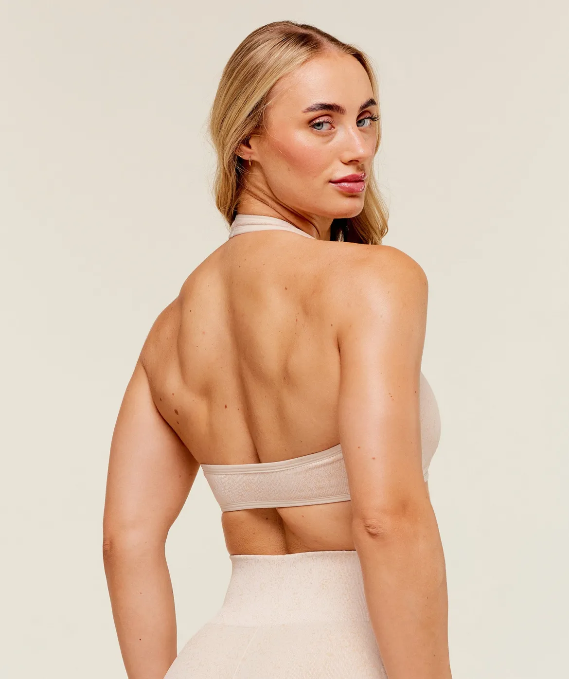 Adapt Fleck x Whitney Halterneck Sports Bra