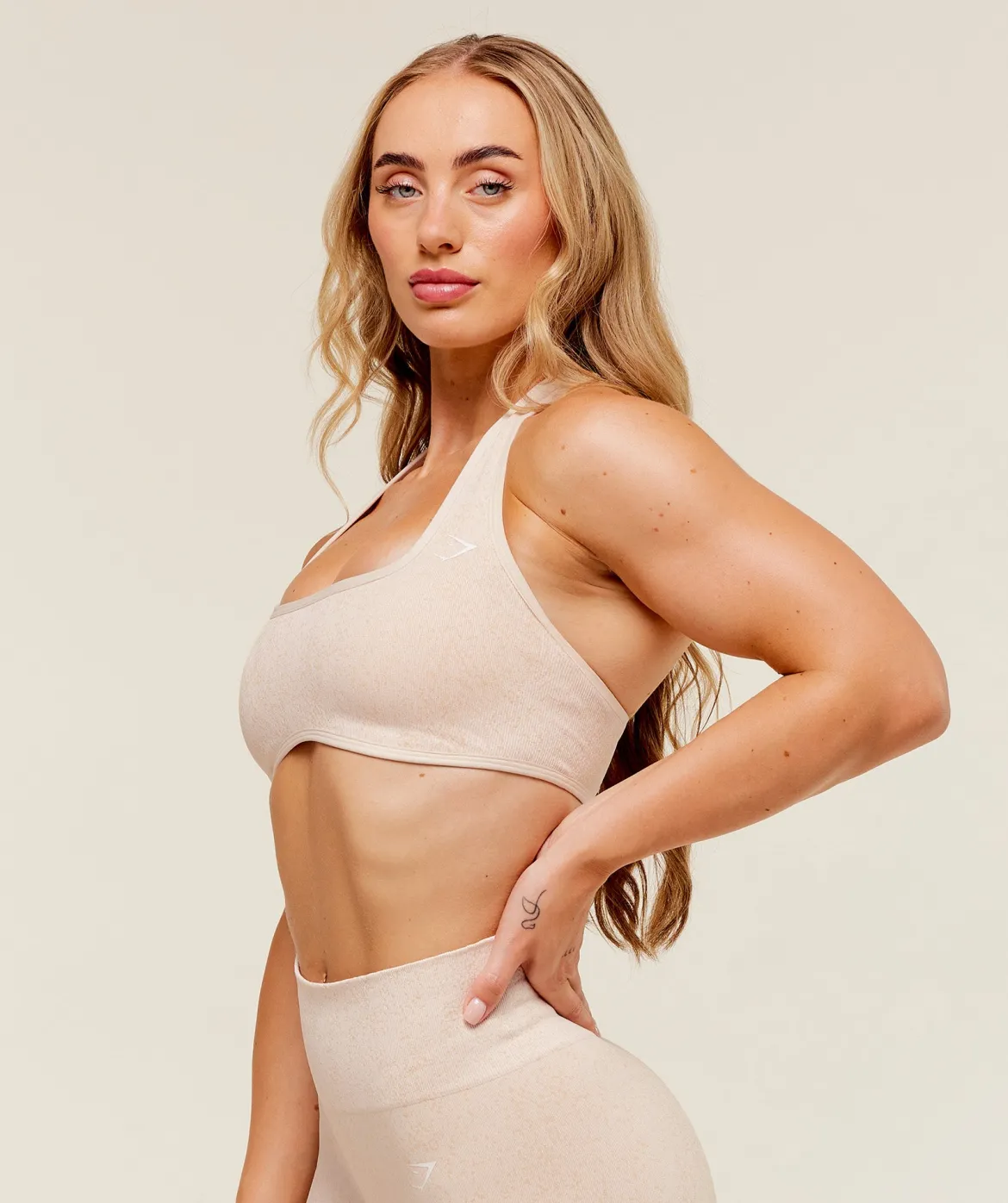 Adapt Fleck x Whitney Halterneck Sports Bra