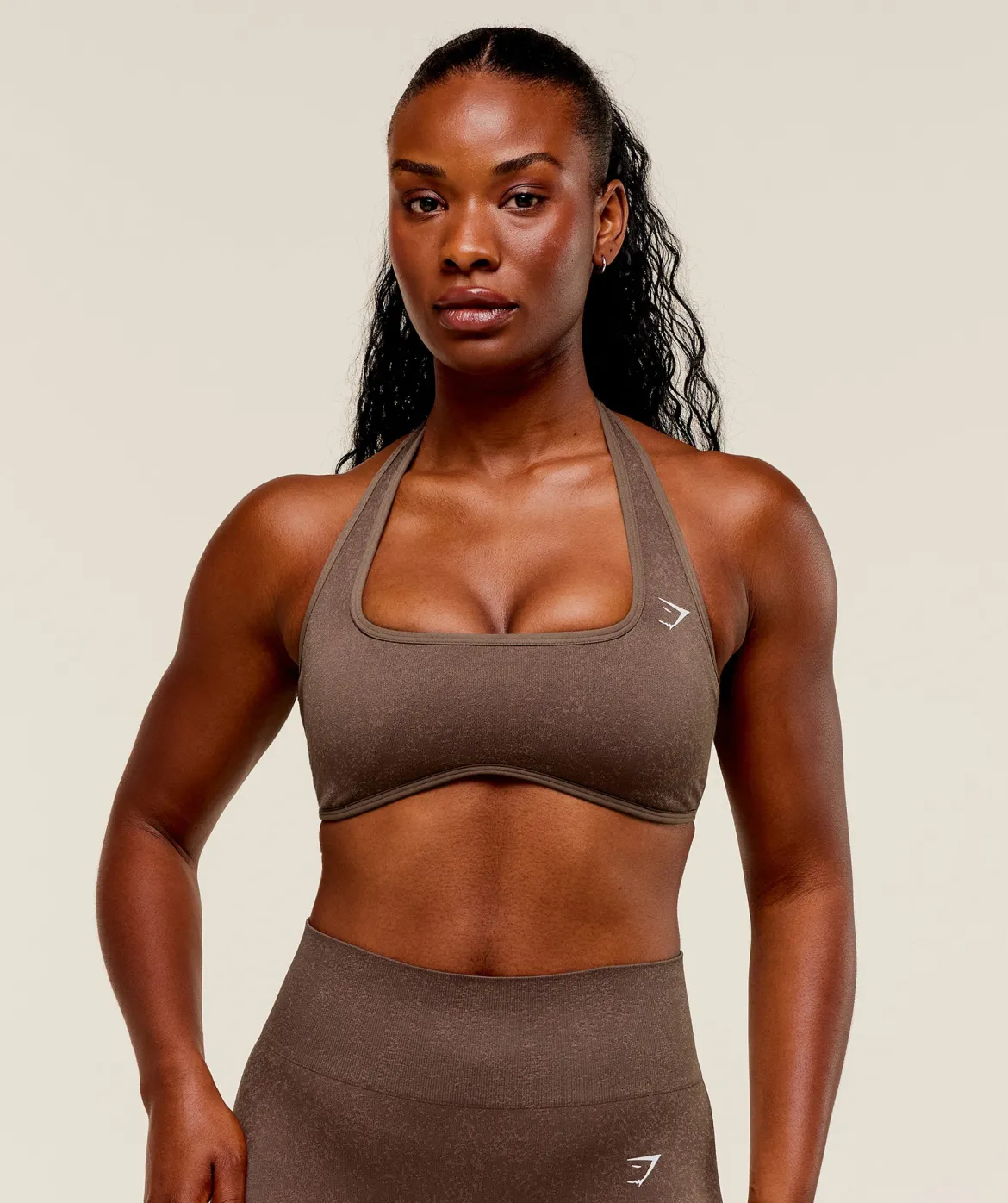 Adapt Fleck x Whitney Halterneck Sports Bra