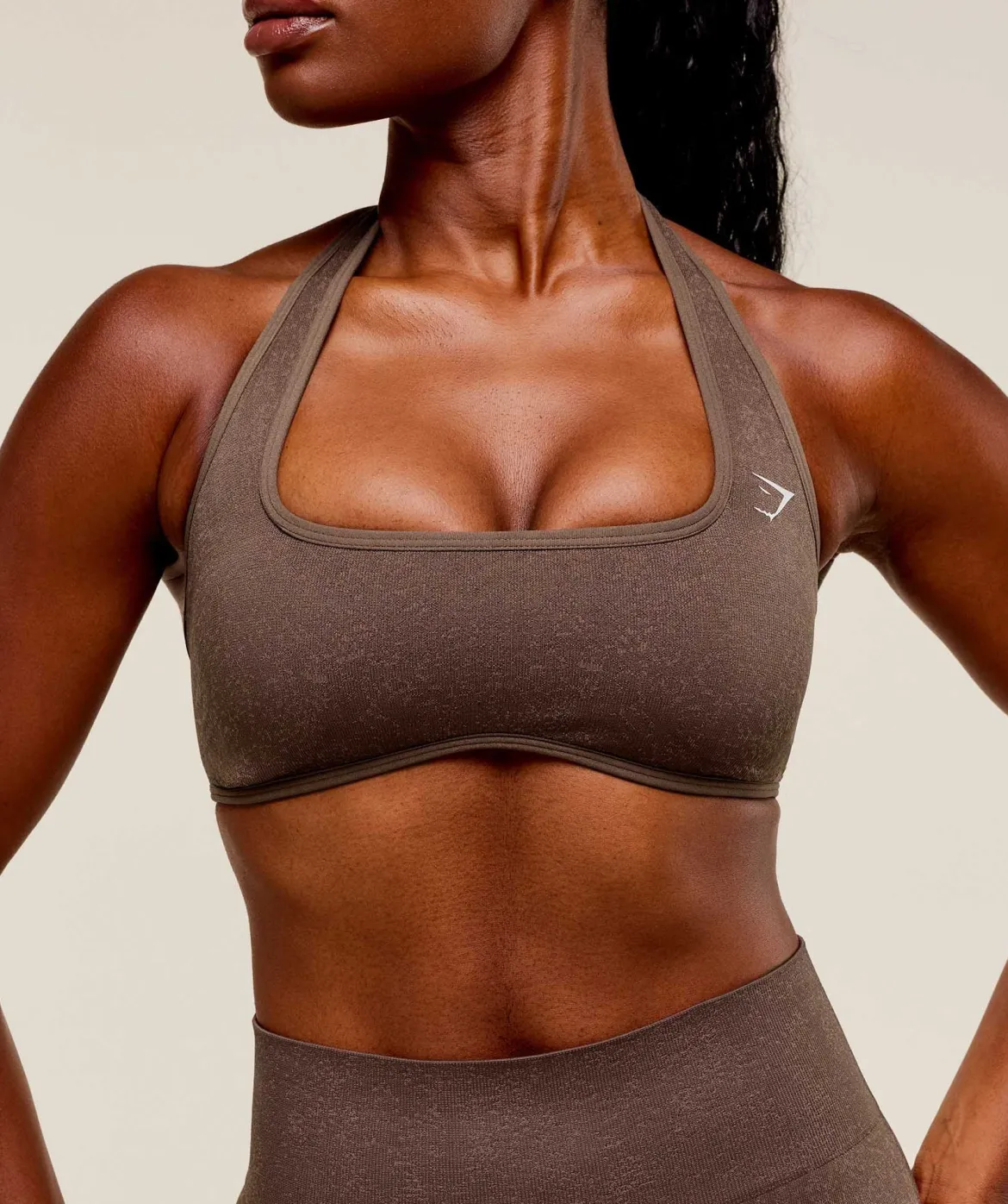 Adapt Fleck x Whitney Halterneck Sports Bra