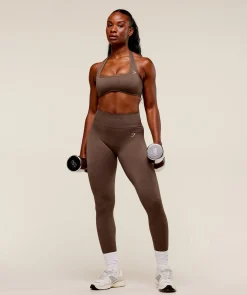 Adapt Fleck x Whitney Halterneck Sports Bra
