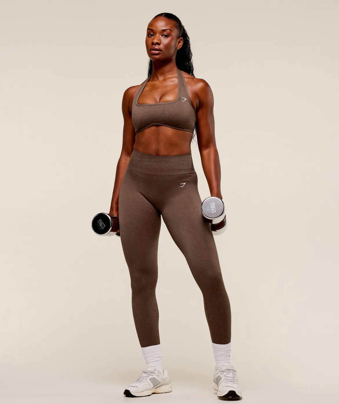 Adapt Fleck x Whitney Halterneck Sports Bra