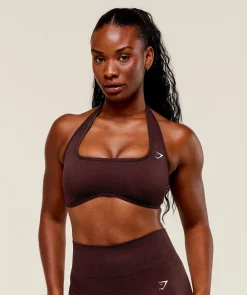 Adapt Fleck x Whitney Halterneck Sports Bra