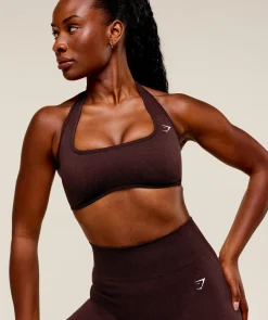 Adapt Fleck x Whitney Halterneck Sports Bra