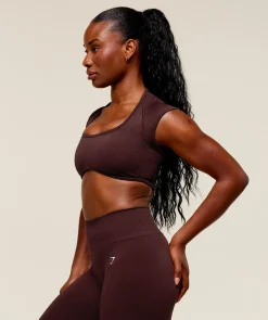 Adapt Fleck x Whitney Short Sleeve Crop Top