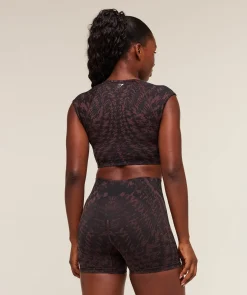Adapt Houndstooth Midi Top