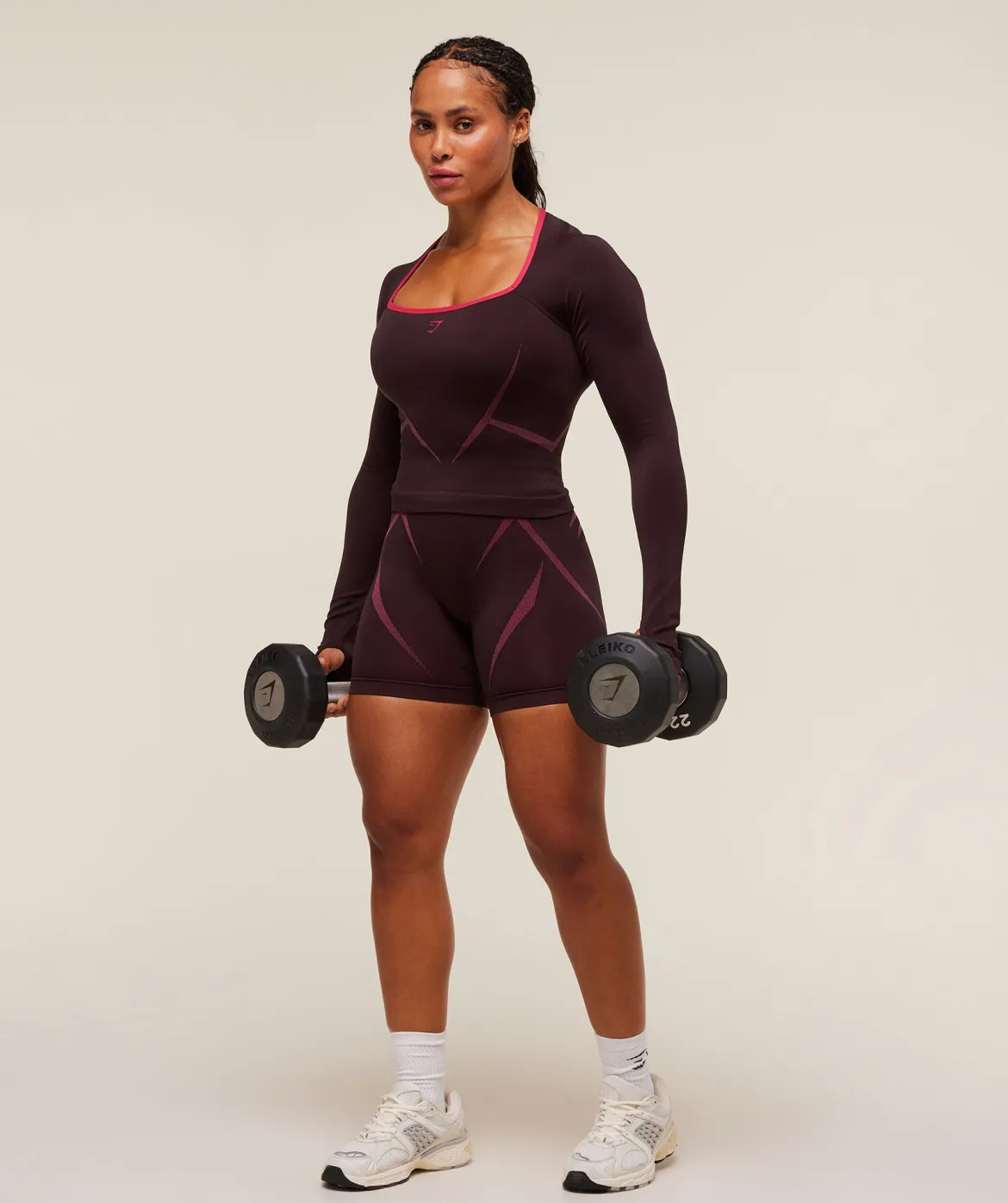 Apex Lift Seamless Long Sleeve Crop Top