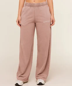 Chainstitch Graphic Wide Leg Joggers