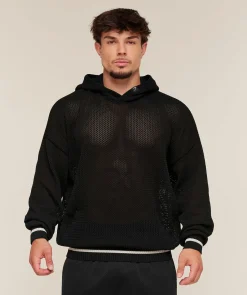 Collective Crochet Style Hoodie