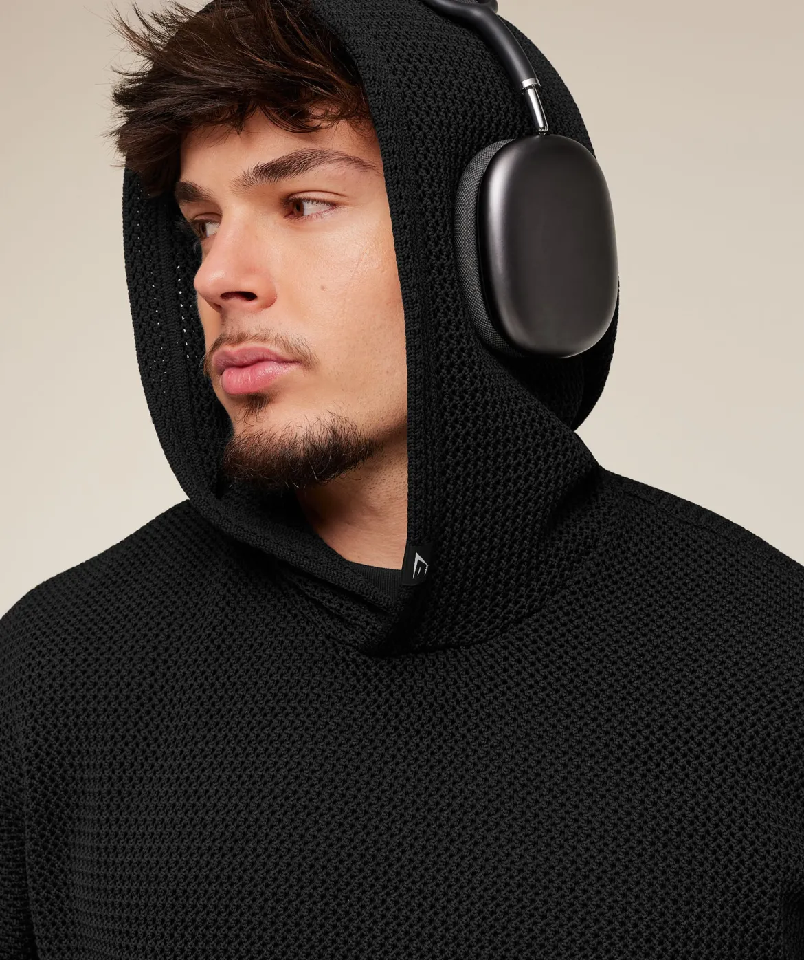 Collective Crochet Style Hoodie