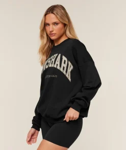 Collegiate Graphic Crew Neck Pullover