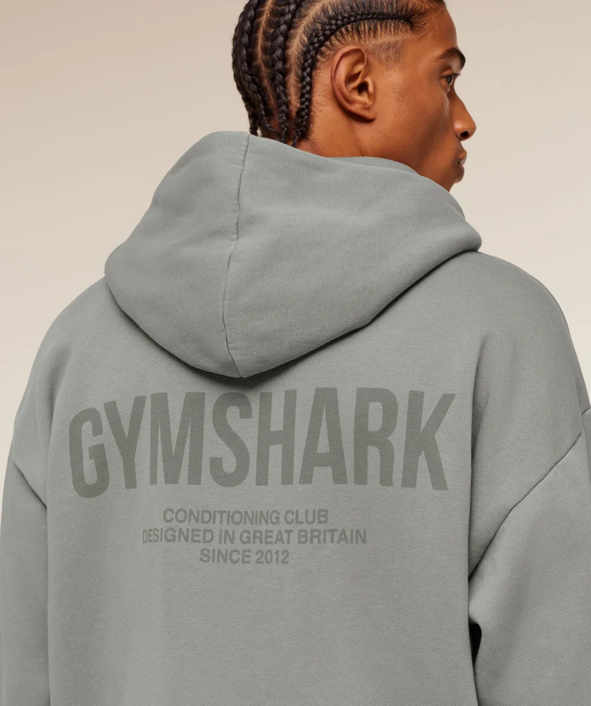 Conditioning Club Washed Zip Through Hoodie