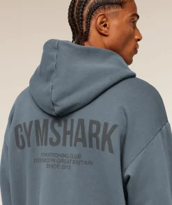 Conditioning Club Washed Zip Through Hoodie