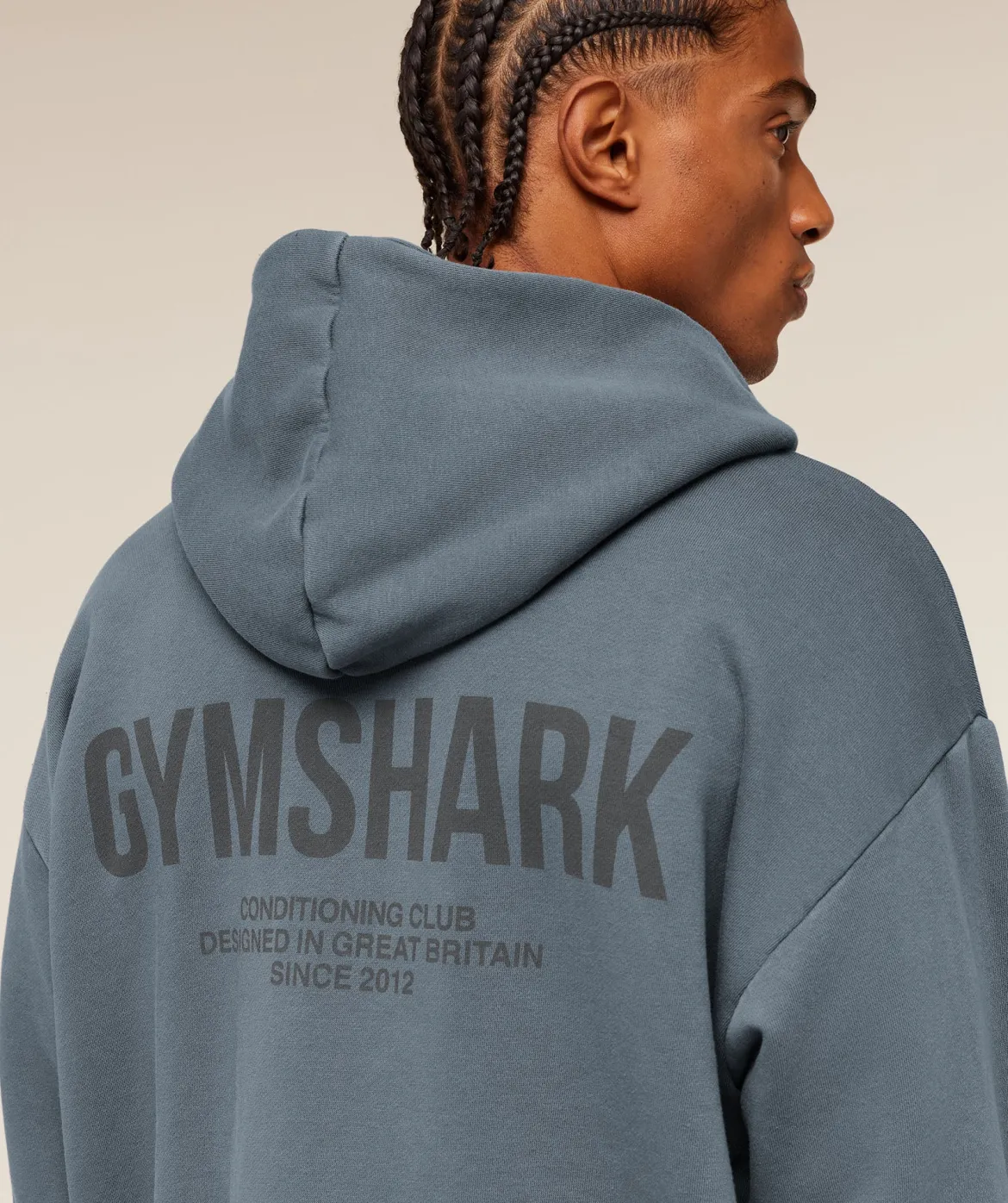 Conditioning Club Washed Zip Through Hoodie