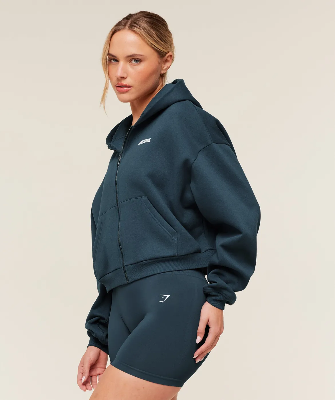 Cosy Luxe Zip Through Hoodie