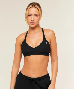 Cotton Blend Racerback Sports Bra