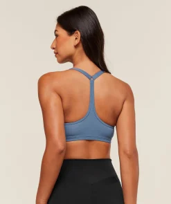Cotton Blend Racerback Sports Bra