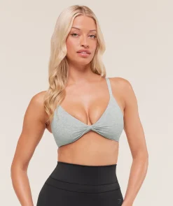 Cotton Twist Front Bralette