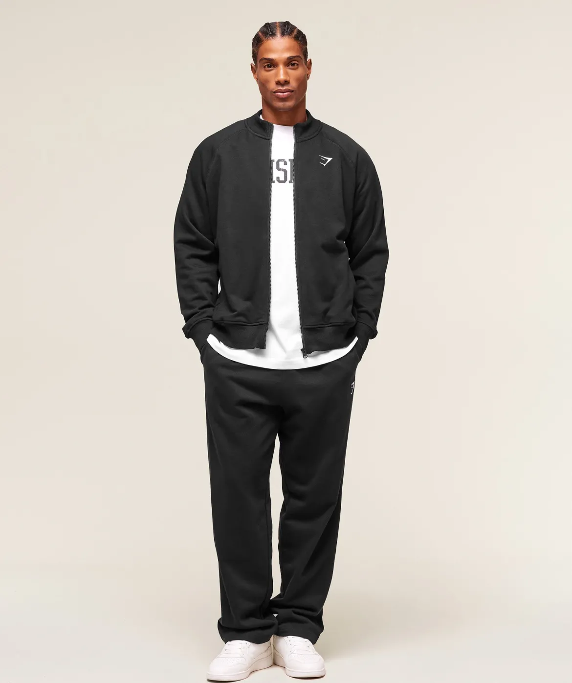 Crest Oversized Track Jacket