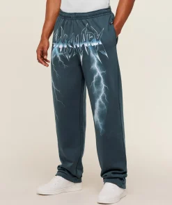 Eagle Band Style Graphic Straight Leg Pants