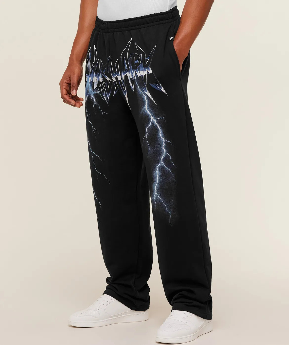 Eagle Band Style Graphic Straight Leg Pants