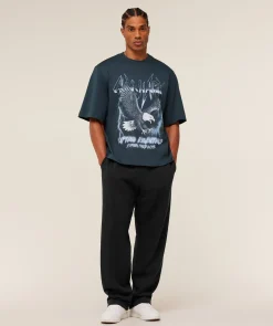 Eagle Band Style Graphic T-Shirt