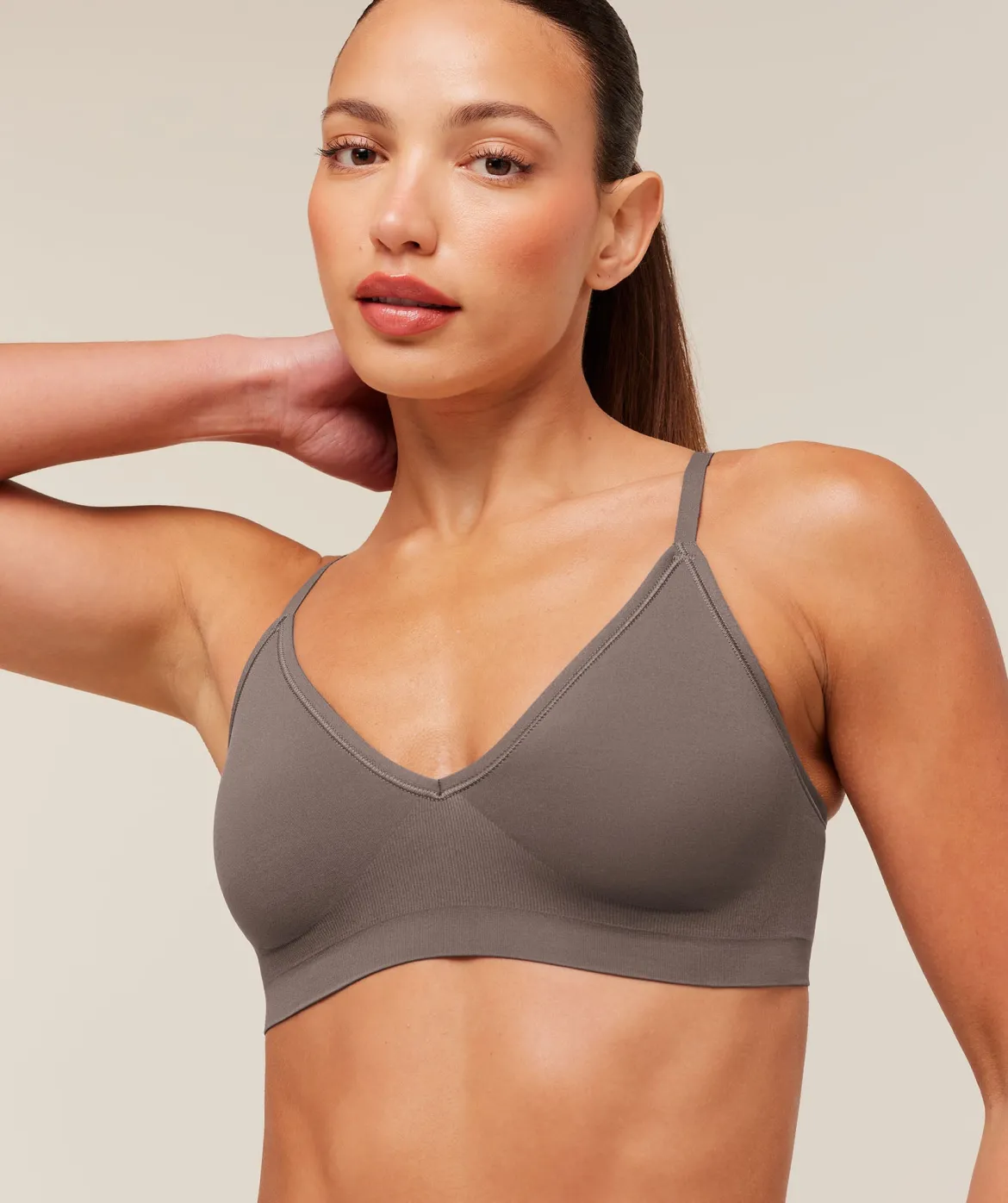 FeatherForm V-Neck Bralette