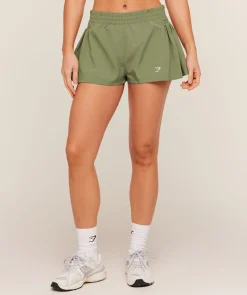 Flutter Woven Shorts