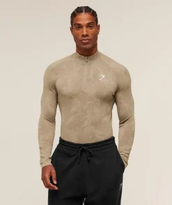 Geo Seamless 1/4 Zip