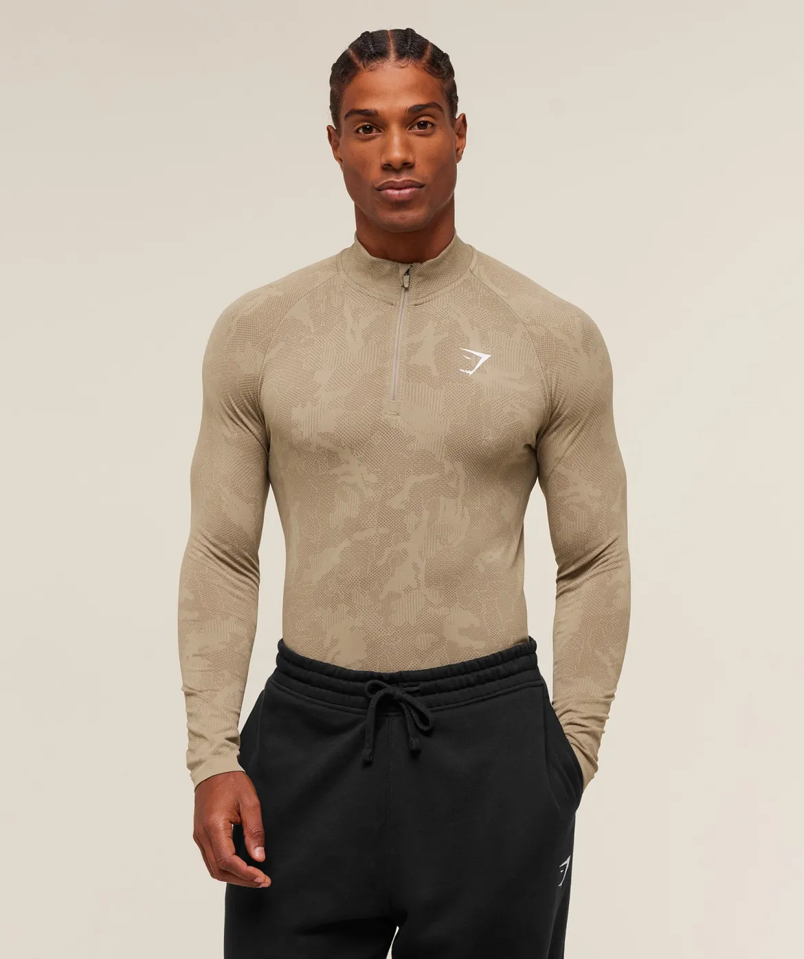 Geo Seamless 1/4 Zip