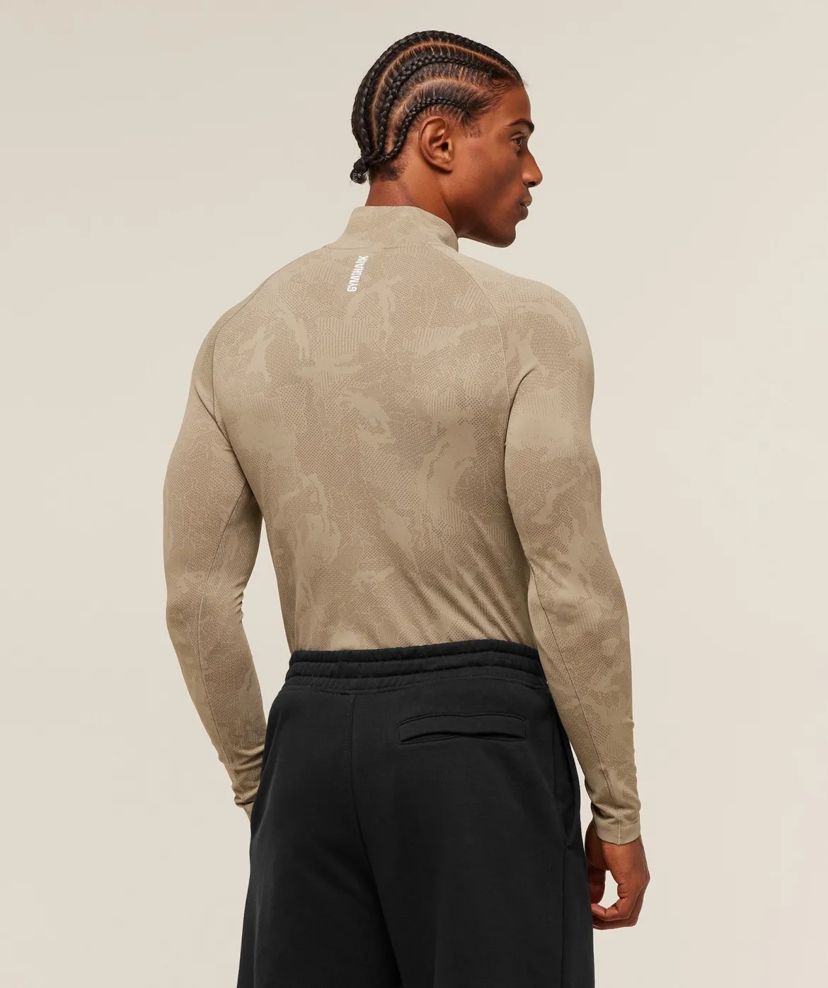 Geo Seamless 1/4 Zip