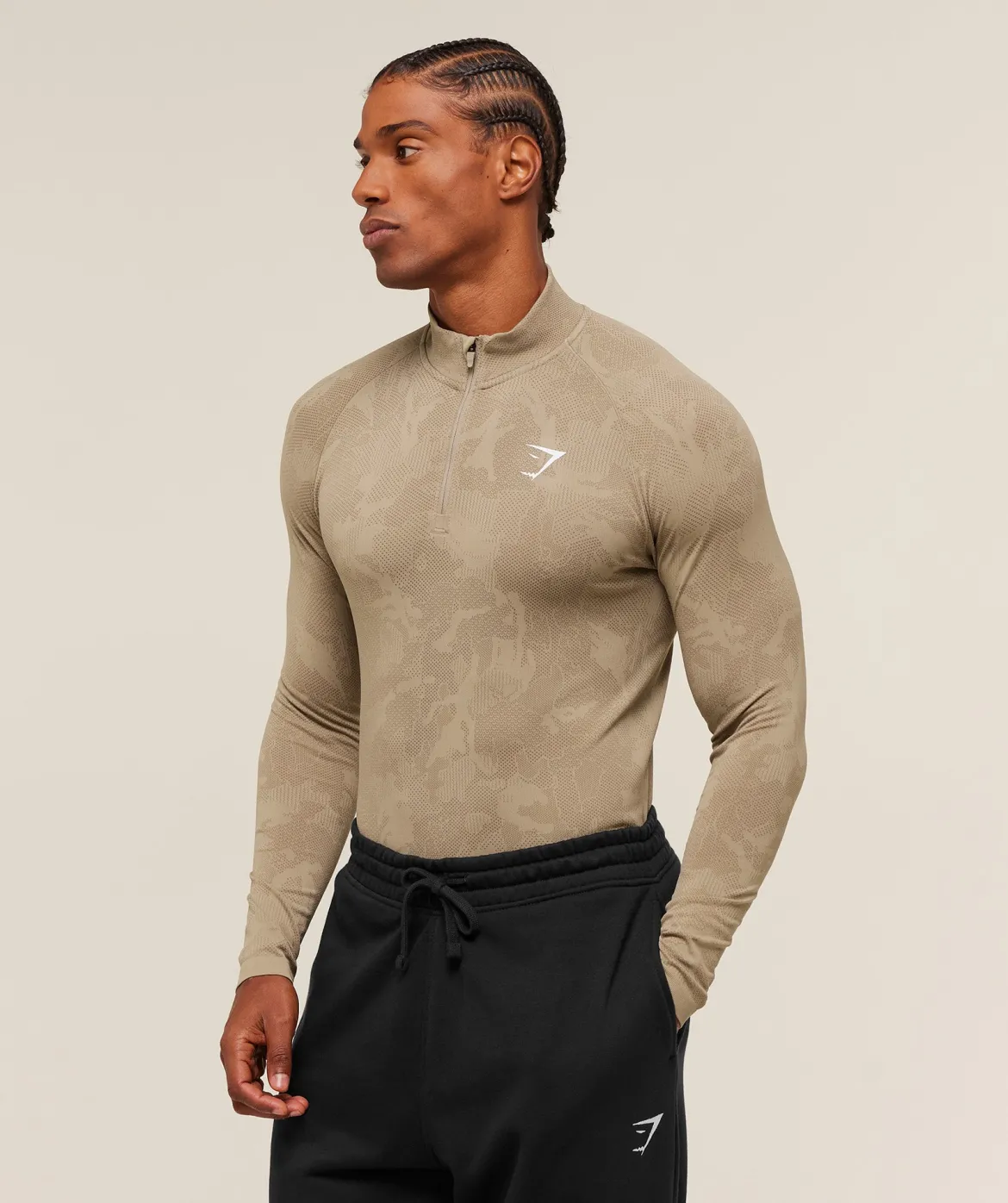 Geo Seamless 1/4 Zip