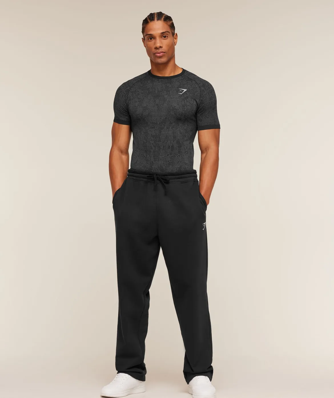 Geo Seamless Grid T-Shirt