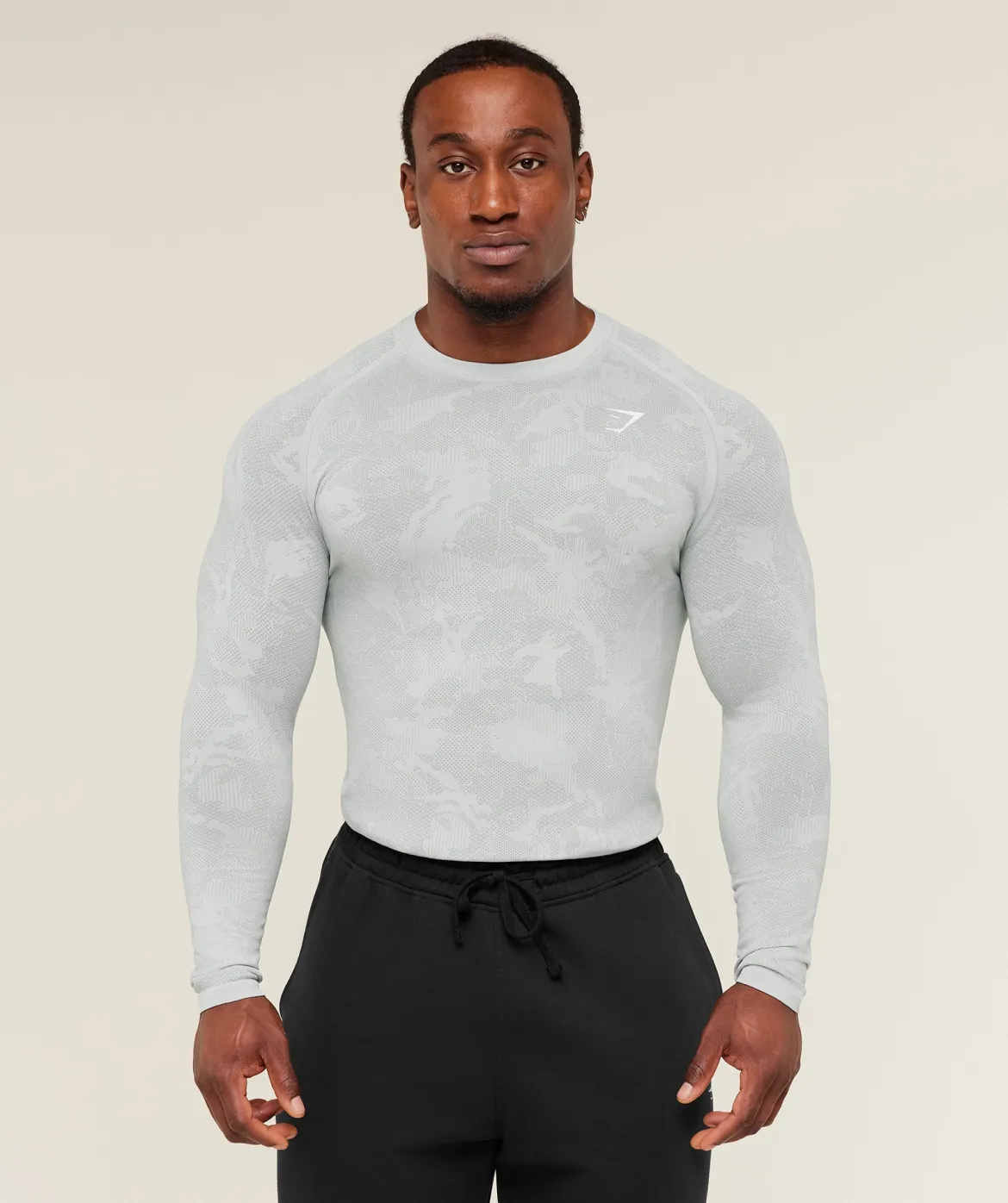 Geo Seamless Long Sleeve T-Shirt