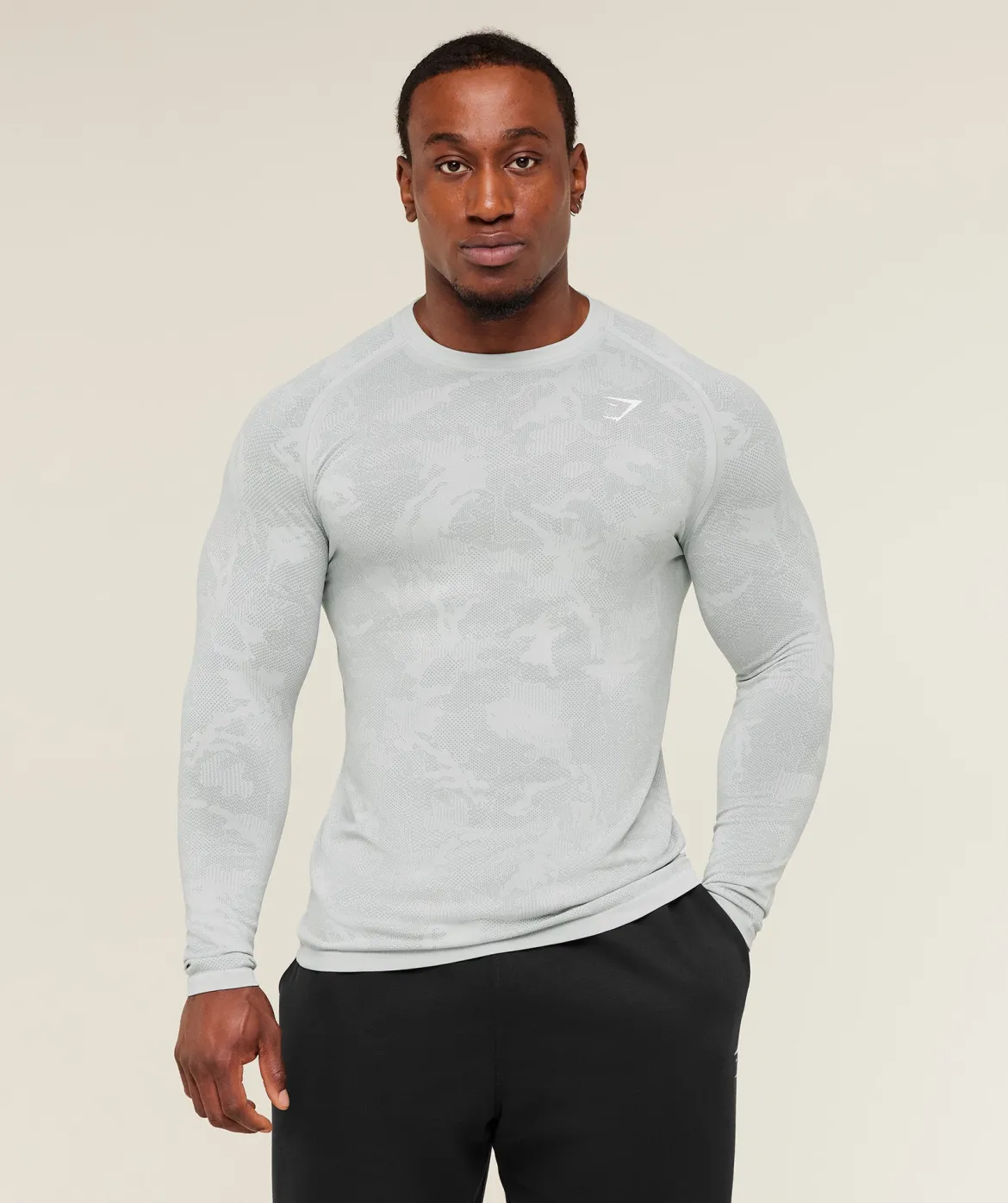 Geo Seamless Long Sleeve T-Shirt