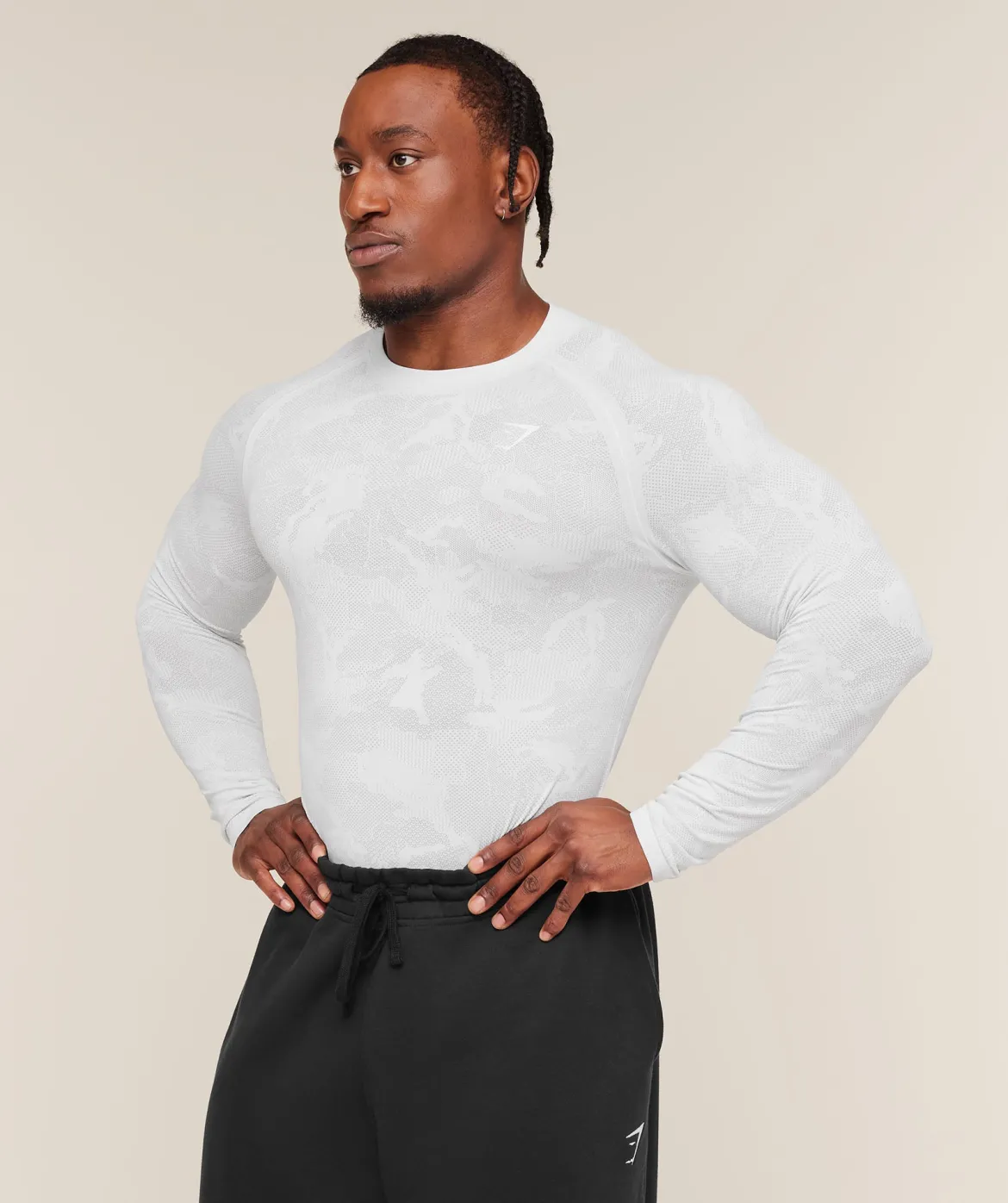 Geo Seamless Long Sleeve T-Shirt