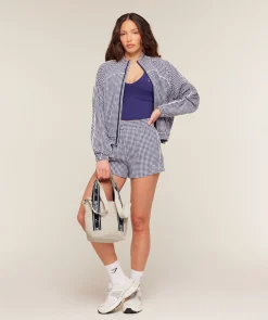 Gingham Track Jacket
