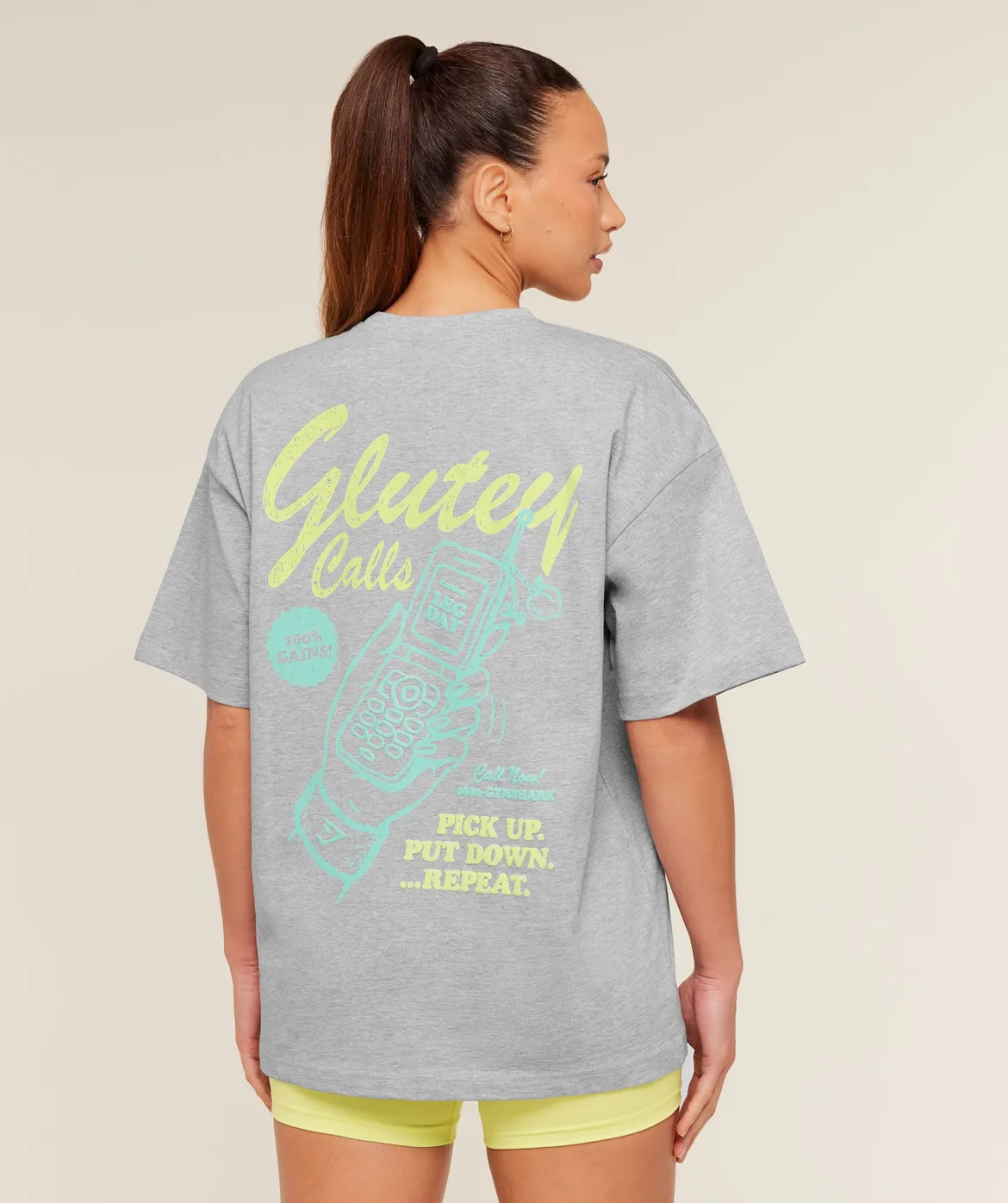 Glutey Calls Graphic T-Shirt