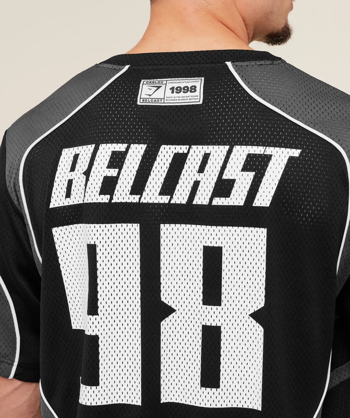 Gymshark x Carlos Belcast Mesh Jersey