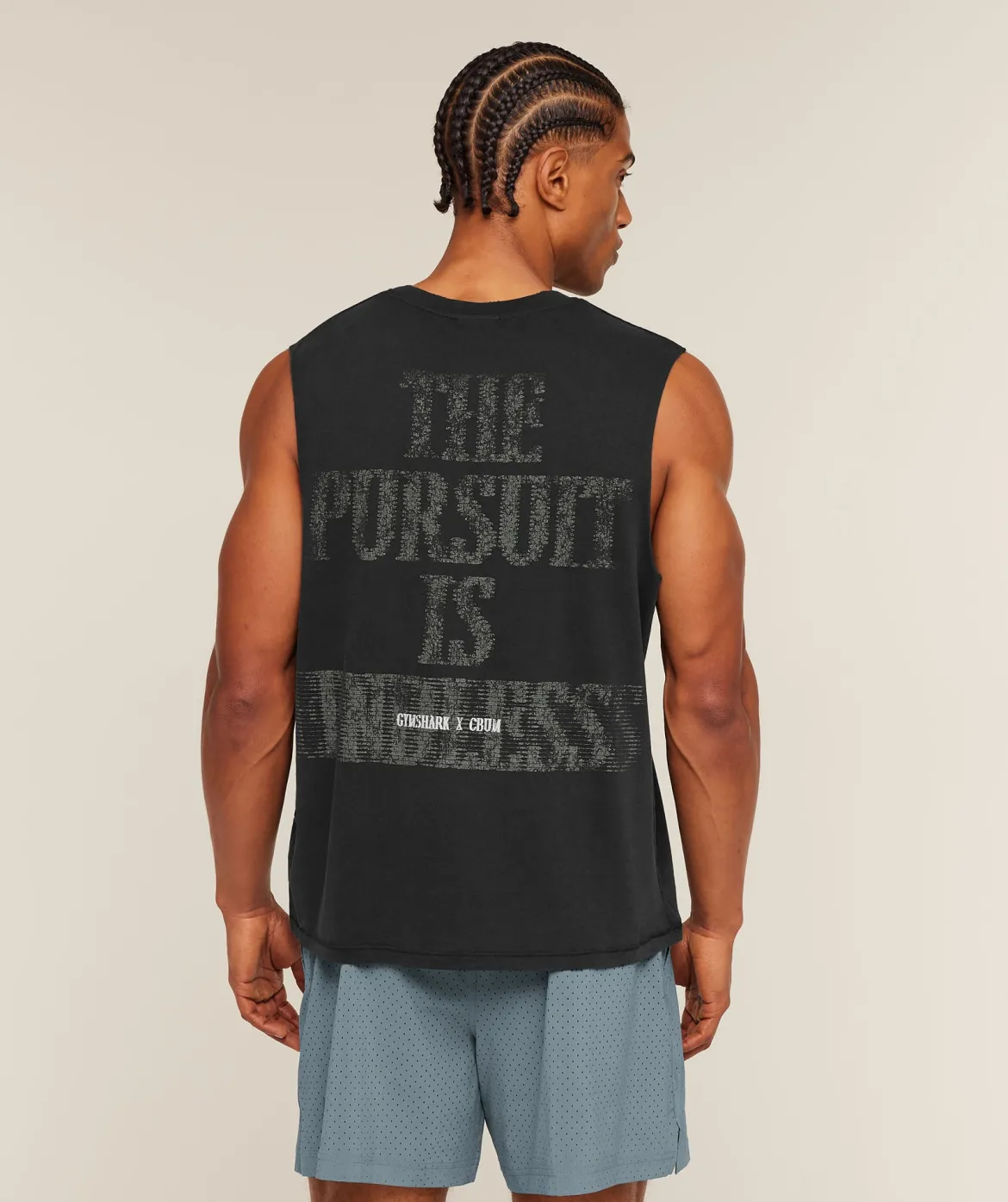 Gymshark x CBUM Washed Sleeveless T-Shirt