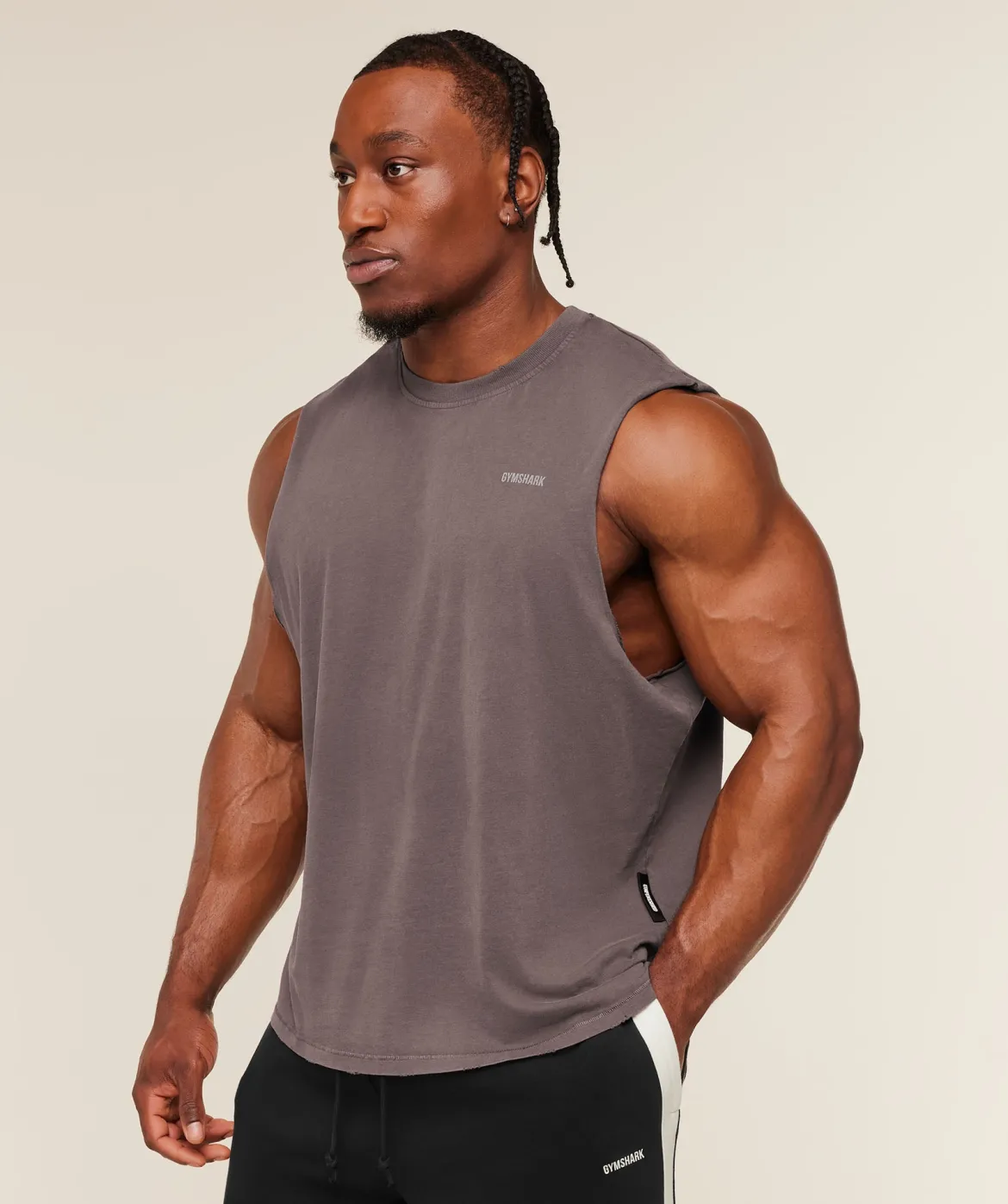 Gymshark x CBUM Washed Sleeveless T-Shirt