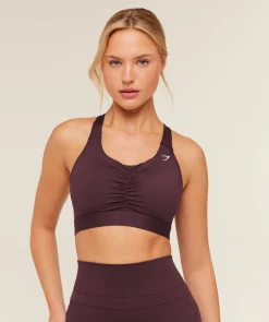 High Support Ruched Sports Bra