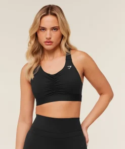 High Support Ruched Sports Bra