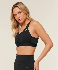 High Support Ruched Sports Bra